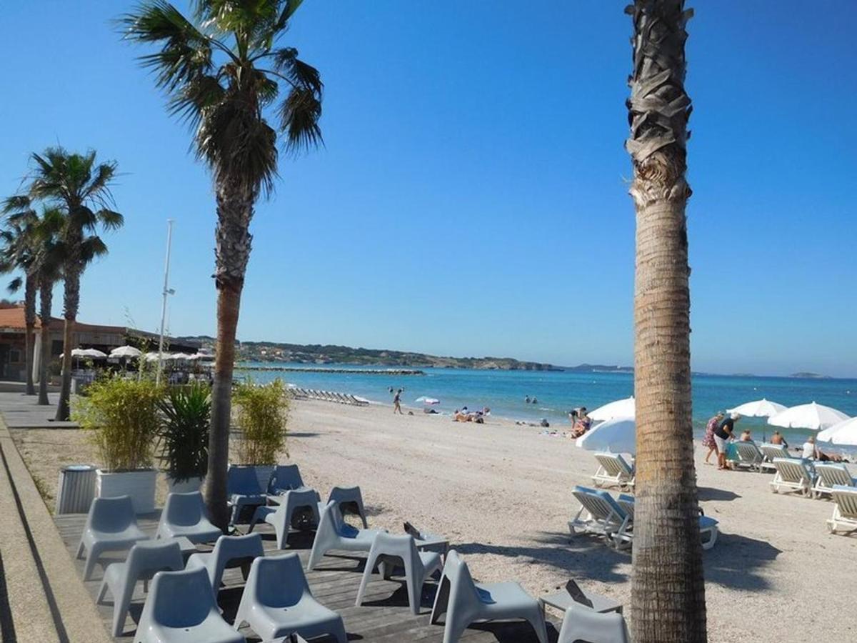 T3 Climatise Avec Jardin, Parking Prive, A 400M De La Plage Et Commerces - Fr-1-316-230 Six-Fours-les-Plages Kültér fotó